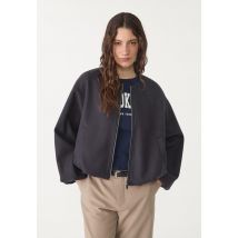 Stradivarius Blouson bomber soft  Marine S