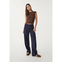 Stradivarius Pantalon droit habillé  Marine 32
