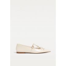 Stradivarius Ballerine avec nœud  BLANC 36