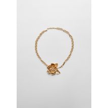 Stradivarius Collier fleur  Or OS