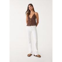 Stradivarius Jean D98 regular  Blanc 36