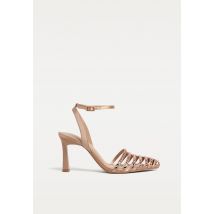 Stradivarius Chaussures à talon et à lanières  BEIGE 37