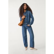 Stradivarius Combinaison pantalon en denim  Bleu clair S
