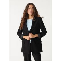 Stradivarius Veste ouverte fluide  Noir M