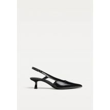 Stradivarius Chaussures kitten heels type mules  NOIR  35