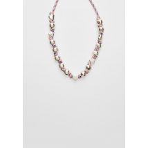Stradivarius Collier perles fantaisie corde  Gris OS