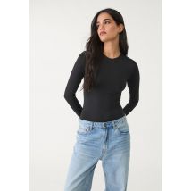 Stradivarius Body en polyamide à manches longues  Noir L