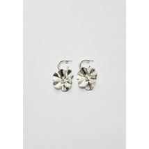 Stradivarius Boucles d'oreilles fleur  Gris OS