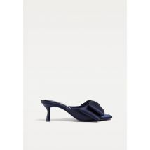 Stradivarius Sandales à talon ouvertes à l’arrière  BLEU  37