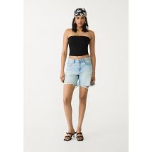 Stradivarius Top bandeau  Noir M