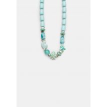 Stradivarius Collier de perles poisson  Bleu ciel OS
