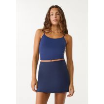 Stradivarius Jupe-culotte courte  Marine S