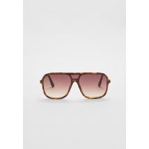 Stradivarius Lunettes de soleil style rétro  Marron OS