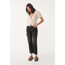 Stradivarius Jean 1460 mom fit  DENIM NOIR DÉLAVÉ 40