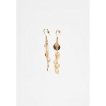 Stradivarius Boucles d’oreilles longues avec cercles  Or OS