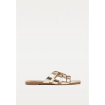 Stradivarius Sandales plates avec brides  OR 38
