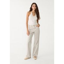 Stradivarius Jean D92 regular wide  Gris 38