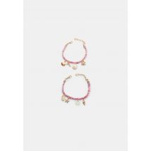 Stradivarius Set de 2 bracelets cordon sous la mer  Rose OS