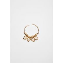 Stradivarius Bracelet cœurs love  Or OS
