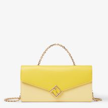 Wallet On Chain Ff Diamonds, Jaune - Fendi