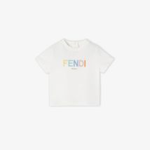Camiseta Para Bebé, Blanco Tamaño 18m - Fendi