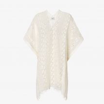 Poncho Ff, Blanc - Fendi