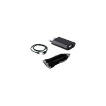 Chargeur Secteur Maison Auto Voiture Câble Usb 3 En 1 Ozzzo Pour Samsung Galaxy S5 4g