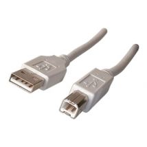 Câble USB type AB 1,8m (compatible USB 1.1 et USB 2.0)