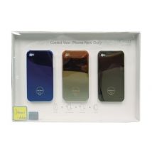 Pack 3 coques rigides Ozaki pour iPhone 4 / 4S
