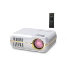 Vidéoprojecteur LED Projecteur Numérique 4200 Lumens 150 Pouces 10000 :1 Blanc Y