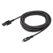 Câble avec Connecteur USB vers Lightning (3m) - Xtorm - Noir
