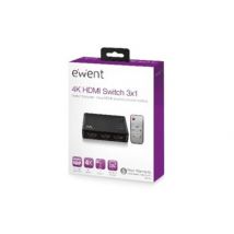 Switch HDMI Ewent EW3730 HDMI 4K Ewent