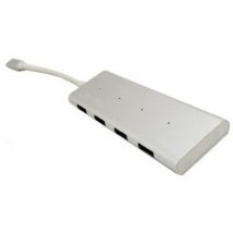 Hub USB CoolBox COO-HUC4U3 Blanc (4 ports) CoolBox