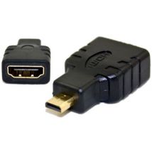 Adaptateur HDMI Femelle (= HDMI "Type A") vers Micro HDMI Mâle (= HDMI "Type D")