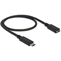 Câble Rallonge à USB DELOCK 85532 USB C 50 cm