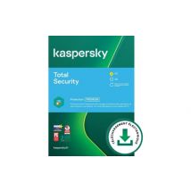 Kaspersky Total Security 2022 2 Pc 1 An - Version téléchargement