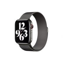 Wiwu Bracelet à maille milanaise pour Apple Watch 38/40/41 mm - Noir