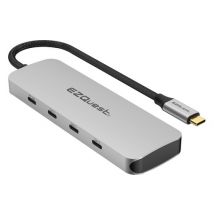 Hub USB-C EZQuest X40027 - 7 ports USB 10 Gbit/s - 4x USB-C, 3x USB-A