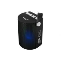 Enceinte Sans-fil Bluetooth LED Multicolore Radio FM Port USB micro SD LinQ Noir