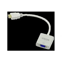 Vision TC-HDMIVGA câble vidéo et adaptateur VGA (D-Sub) HDMI Type A (Standard) B
