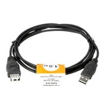 Belkin A/A câble USB 1,8 m USB A Noir