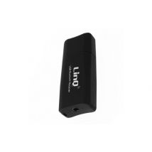 Adaptateur audio Bluetooth USB / Jack 3.5mm Fonction kit mains libres LinQ Noir