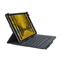 Logitech Universal Folio with integrated keyboard for 9-10 inch tablets Noir Blu