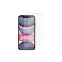 Myway Pack 2 Verre Trempé pour iPhone 11/XR Plat Anti-rayures Transparent