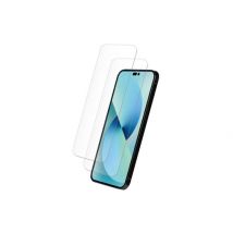 Myway Pack 2 Verre Trempé pour iPhone 14 Pro Max Plat Anti-rayures Transparent