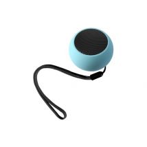 Mini Enceinte Sans Fil Son de Qualité 3W Bouton de Commande Compacte bleu
