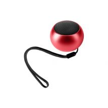 Moxie Mini Enceinte Sans-fil Bluetooth Autonomie 3h Design Ultra-compact Rouge