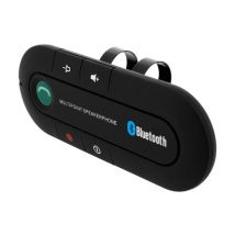 Kit Main Libre Voiture Bluetooth Multipoint Fixation Pare-soleil Autonomie 16h