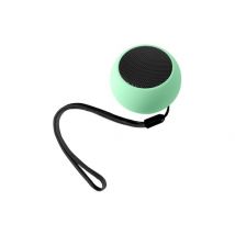 Mini Enceinte Sans Fil Son de Qualité 3W Bouton de Commande Compacte vert