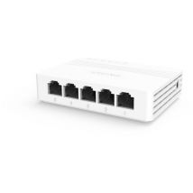 Hikvision DS-3E0508D-E commutateur réseau Gigabit Ethernet (10/100/1000) Blanc